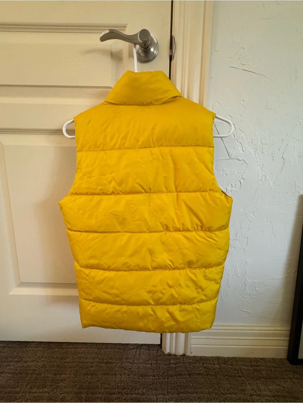 GAP Kids Mustard Yellow Quilted Puffer Vest
